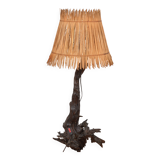 Lampe pieds racine brutaliste