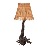 Brutalist Root Foot Lamp
