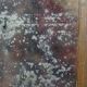 Old French fireplace mirror with beautiful ornament