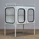 Vitrine médicale d'époque, années 1970