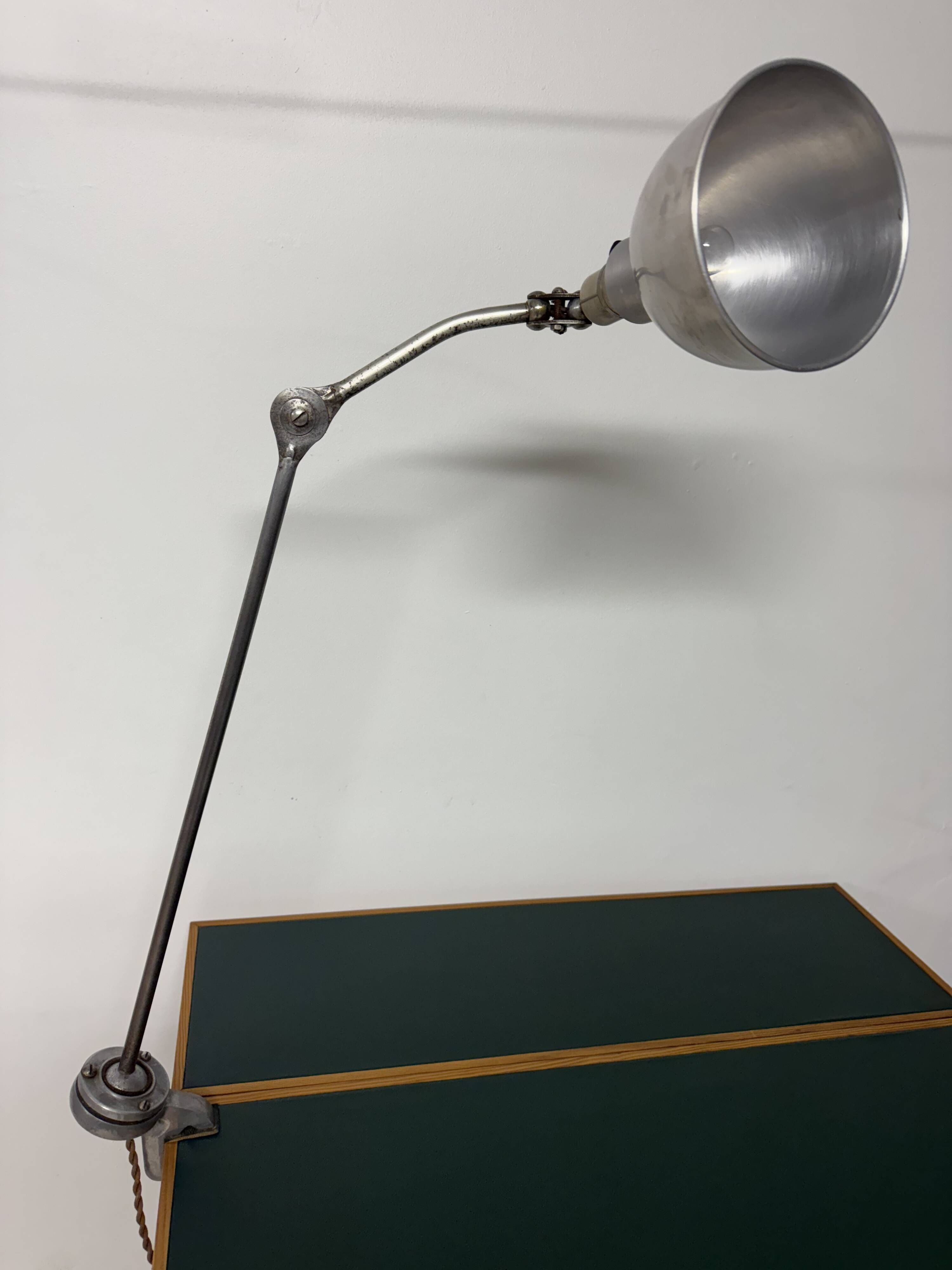 Industrial desk lamp