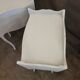 Light grey patinated bedside tables