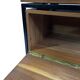 Meuble TV vintage petit format, placage teck, années 1960
