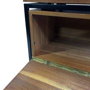 Vintage Small Audio Furniture TV Cabinet Cupboard 1960s Teak Veneer