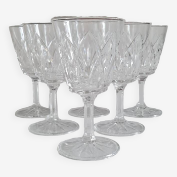 Set de 6 verres à vin