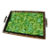 Plateau en bois imitation bambou
