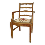 Reversible seated country armchair