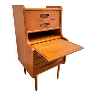 Secrétaire bureau enfant en teck origine Danemark