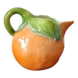 Orange Barbotine Carafe