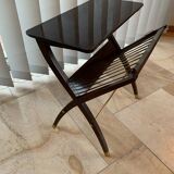 Magazine rack - vintage reading saddle