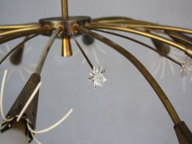 Chandelier 12 light 1960