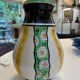 Art Deco vase in glazed earthenware