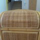 Buffet bas 2 portes -rotin tressé-bambou -cannage