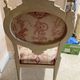 Small tufted chair