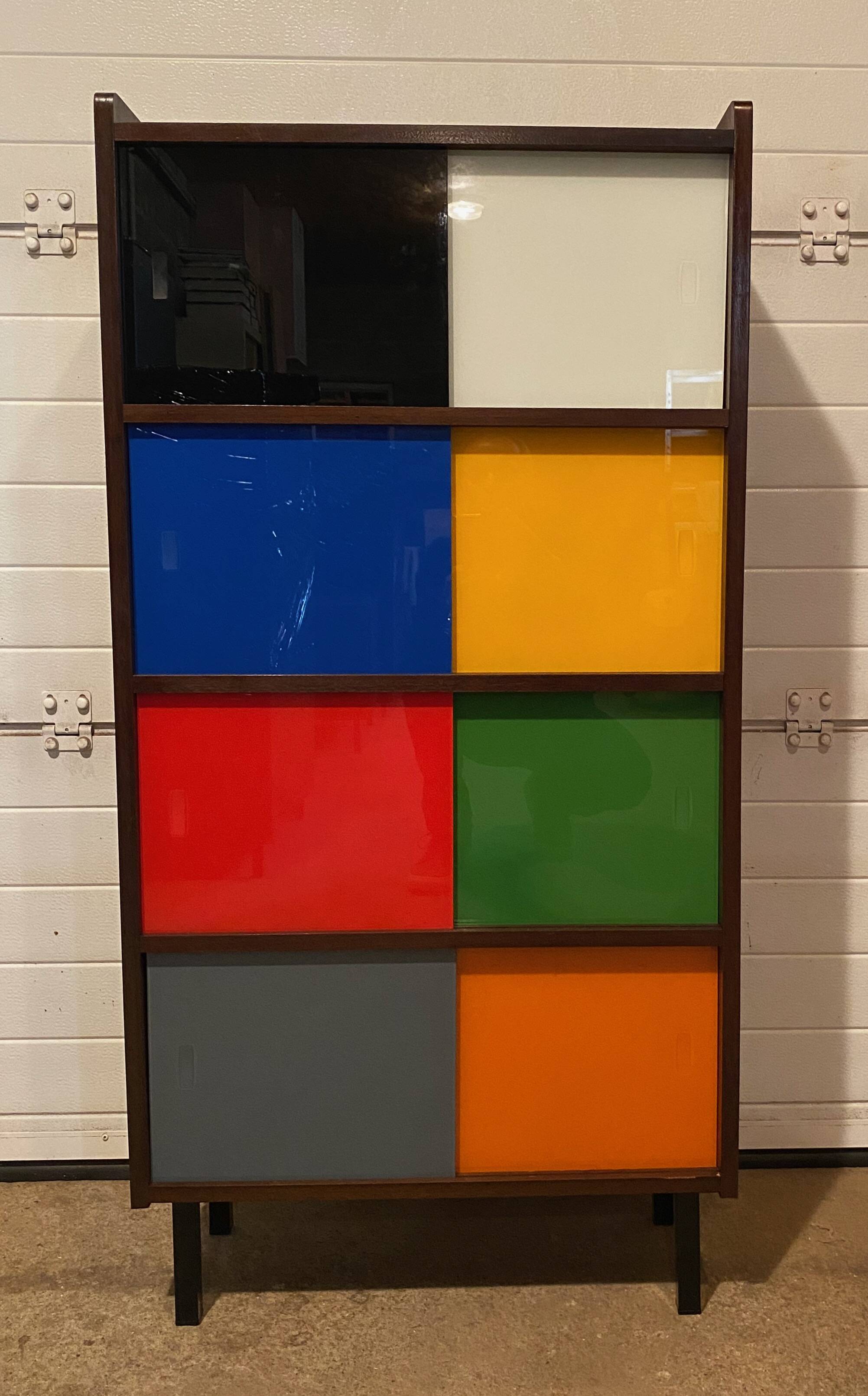 Bibliothèque/vitrine vintage