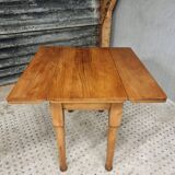 Vintage table folding table dining table side table 90x90cm