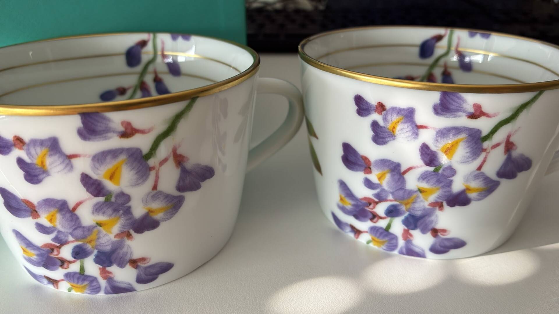 Tiffany & Co porcelain cups and saucers
