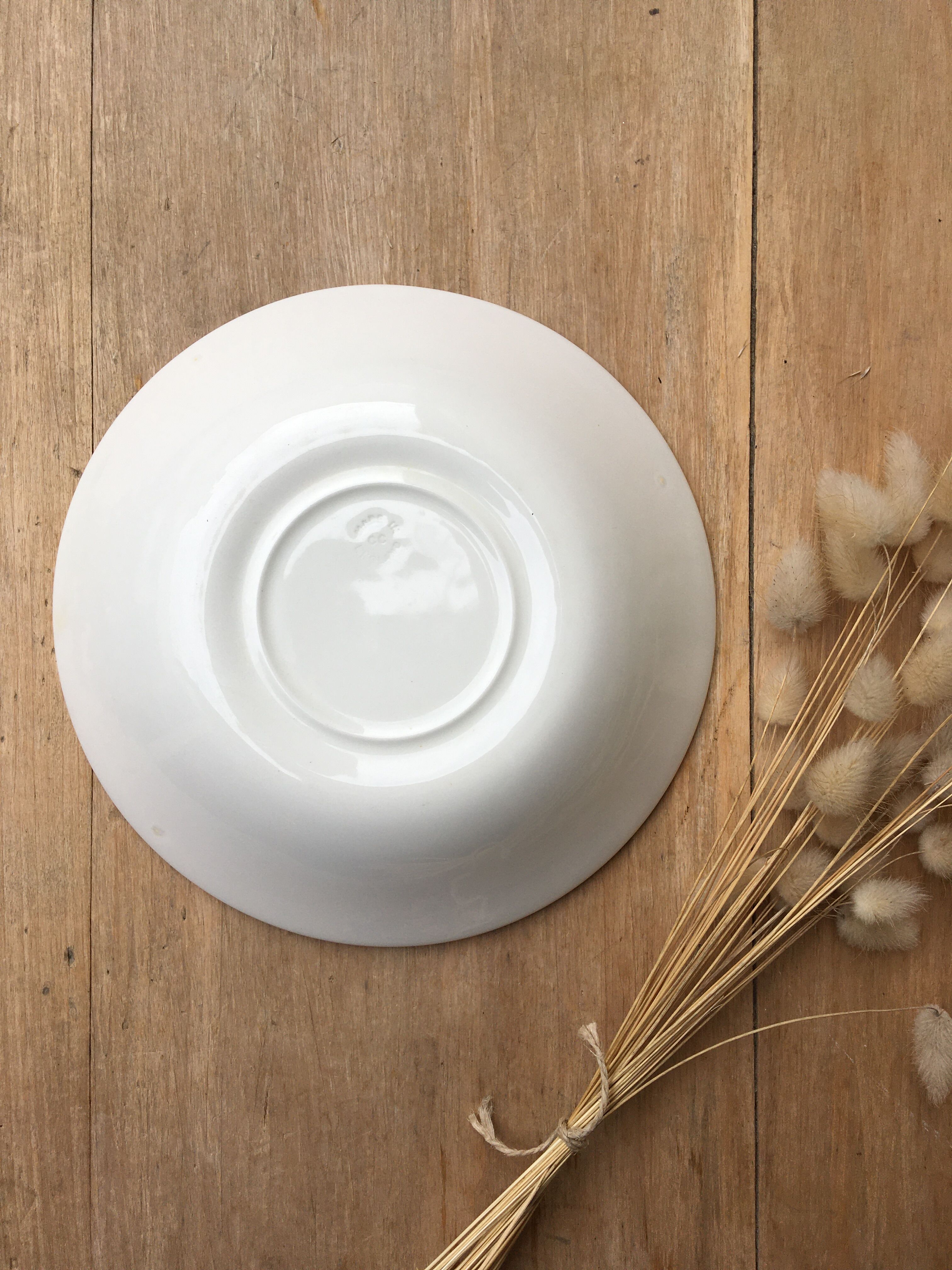 Scottish blue hollow plates