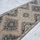 Vintage Turkish hallway rug 106x379 cm