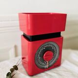 Terraillon red kitchen scale 5kg vintage