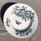 6 Badonviller soup plates Jasmin model