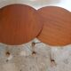 Guéridons Scandinave Vintage Albert Larsson Édition Alberts Tibro 1950 1960