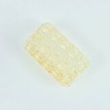 Amber Bubble Glass Wall Light by Helena Tynell for Limburg, Germany, 1970s