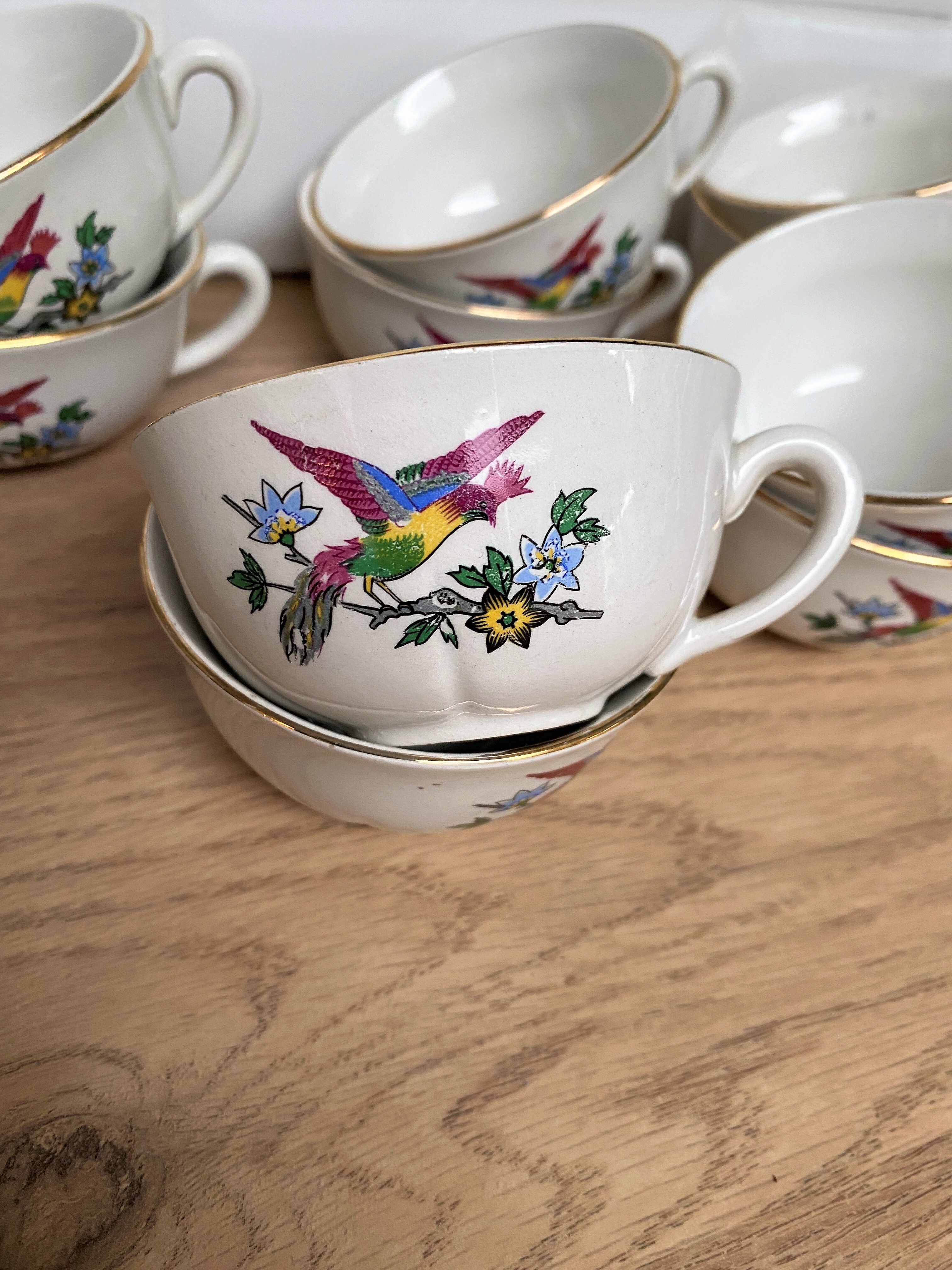 Earthenware coffee service