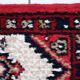 Vintage Persian carpet Hamadan handmade 40cm x 59cm 1970s