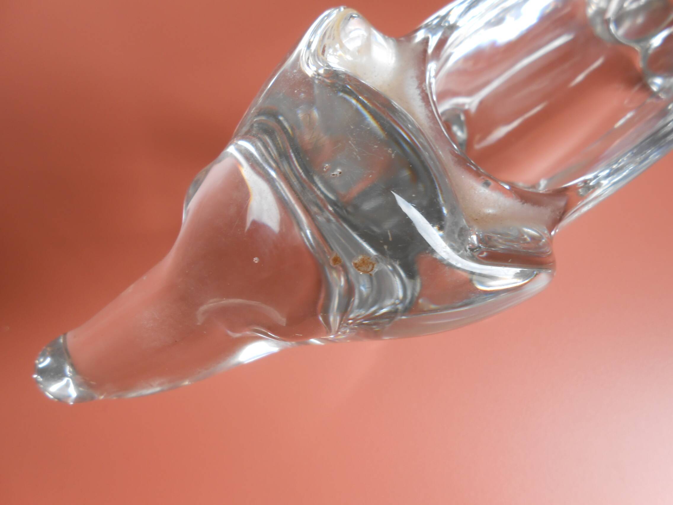 Dachshund crystal pocket tray Art Vannes