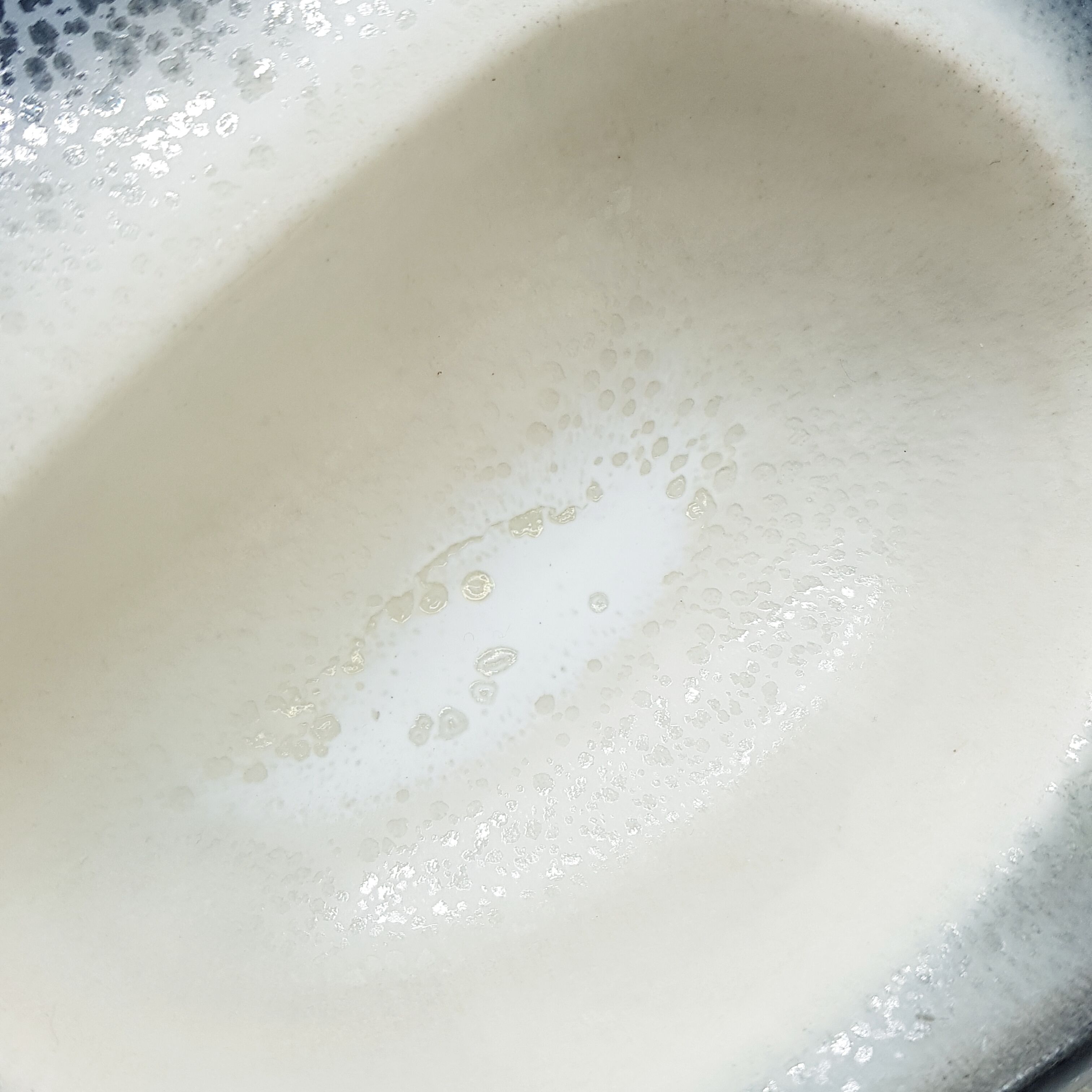 Mid century enameled ceramic ashtray