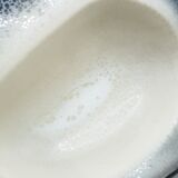 Mid century enameled ceramic ashtray