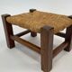 Vintage footstool stool minimalist