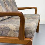 Canapé deux places vintage Senator en teck par L. Olsen, années 1970