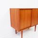 Danish sliding door cabinet by Kai Kristiansen, 1960s