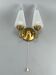 60s 70s Lamp Light Wall Lamp Wall Sconce Honsel Glass Space Age Design