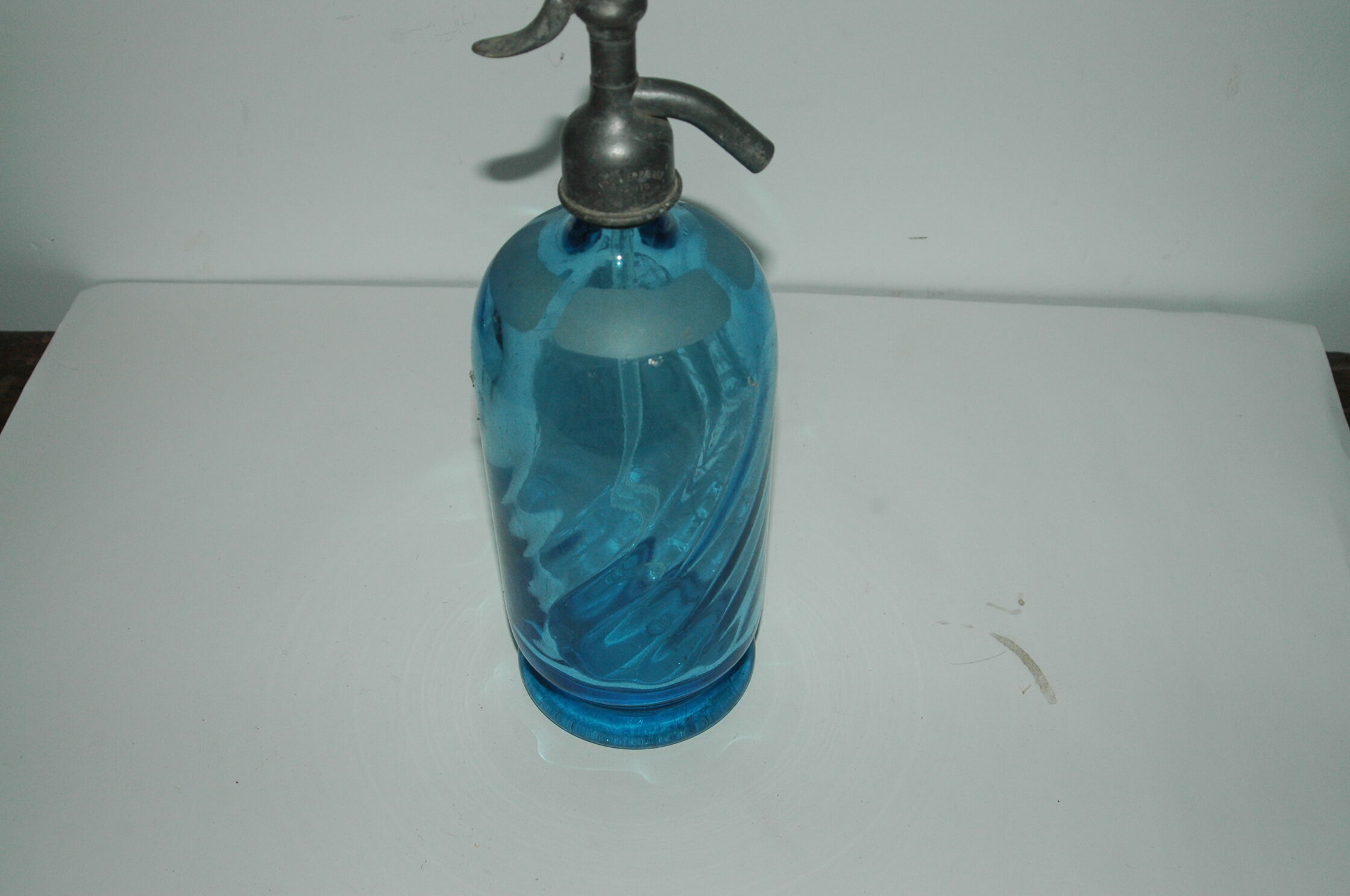 Siphon à eau de Seltz ancien Déco bistrot Denis Neuilly Plaisance