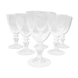 Set de 6 verres à pied