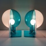 Pair of Italian lamps Guzzini Sirio