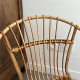 Fauteuil en rotin pour enfant