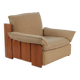Fauteuil en orme Maison Regain - années 1980
