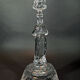 Crystal candlestick Christ "Sacred Heart"