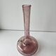 Vintage Bubble Glass Soliflore Vase Montauroux Height 2