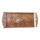 Plateau art déco bois sculpté