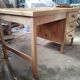 English desk in old pine