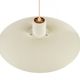 White pendant light PH 4/3 by Poul Henningsen for Louis Poulsen. Denmark 1970s