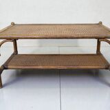 Rattan coffee table