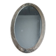 Art Deco oval mirror