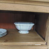 Furniture of trade, vintage service the bottom in oak the top in walnut.