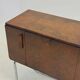 Italian walnut bar cabinet by Cova Milano